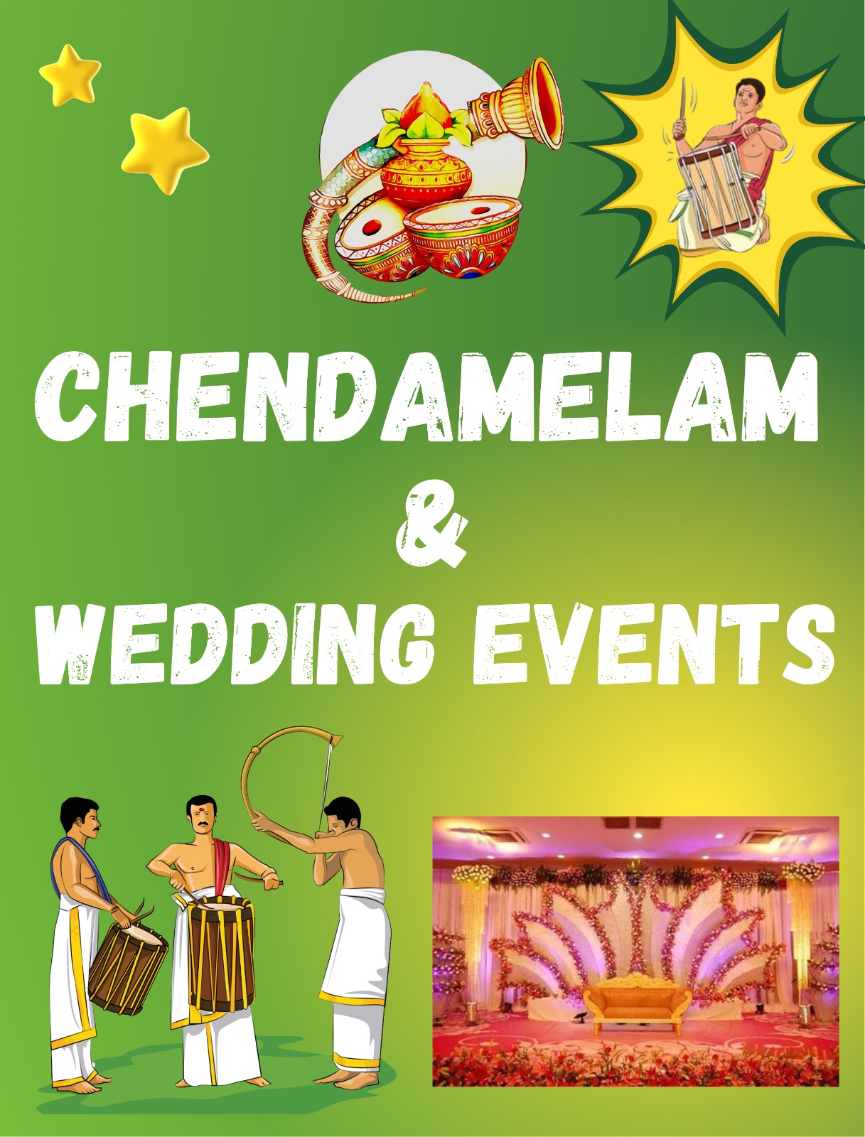 CHENDAMELAM & MARRIAGE EVENT