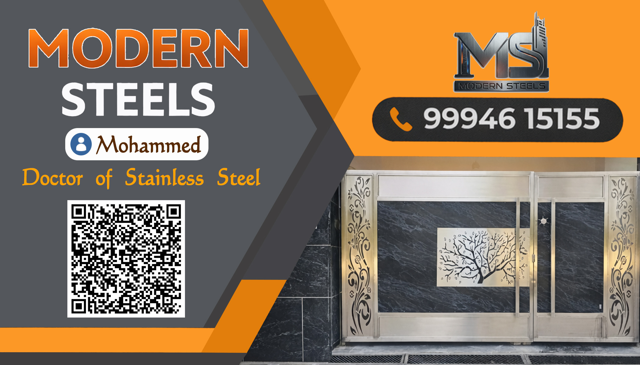 MODERN STAINLESS-STEEL FABRICATION 