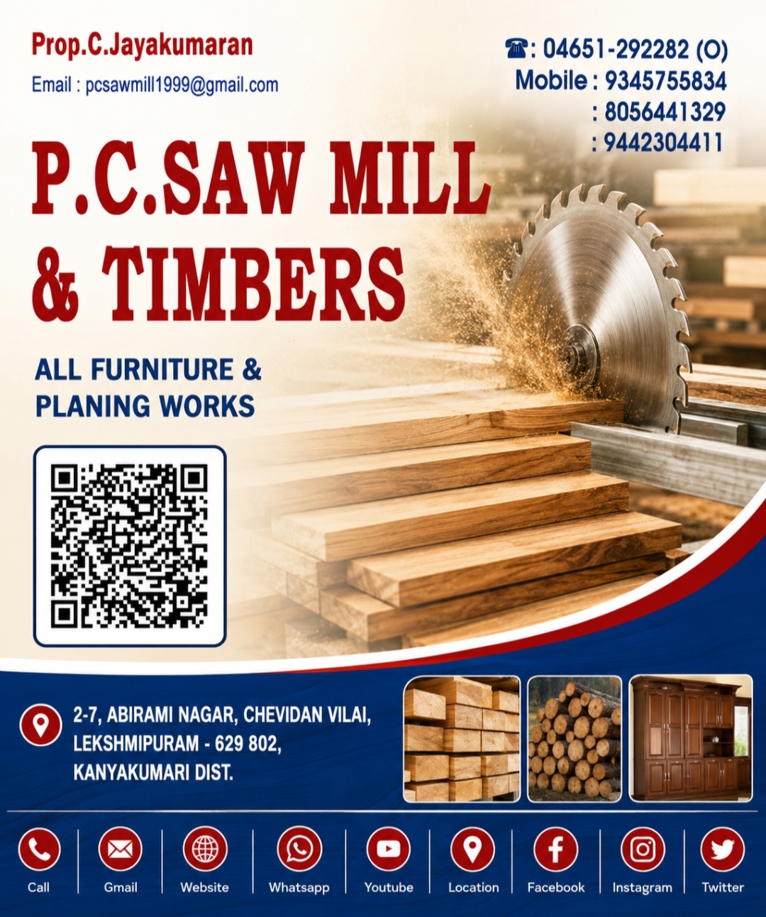 P.C.SAW MILL & TIMBERS