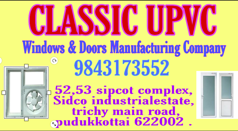 CLASSIC UPVC WINDOWS & DOORS Manufacturing Company 