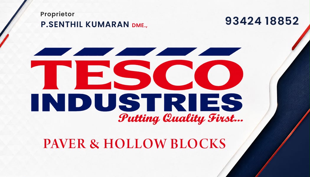 TESCO PAVER BLOCKS AND HOLLOW BLOCKS