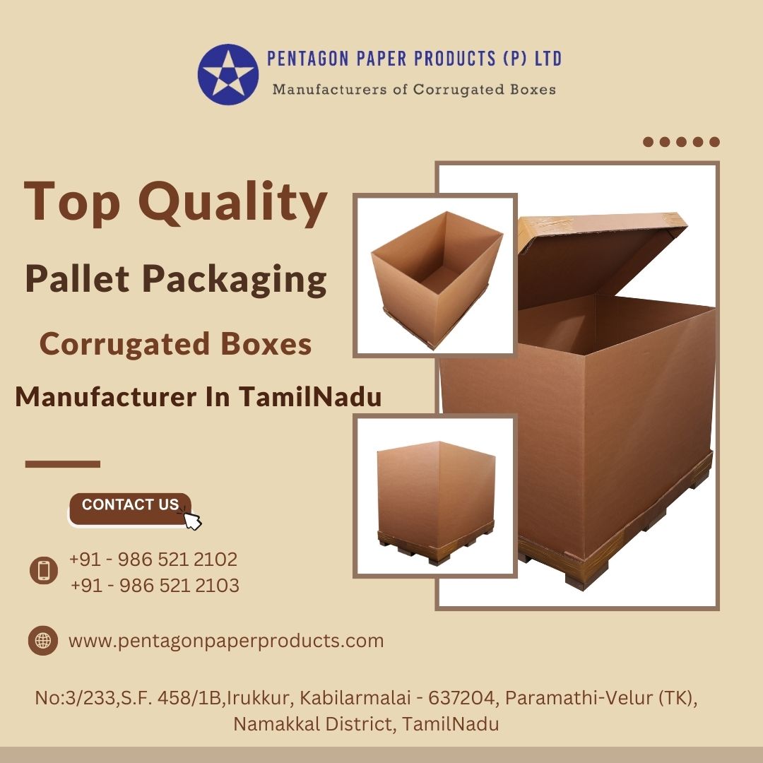 Corrugated Box Manufacturers in Namakkal - Pentagon Paper Products Pvt ltd