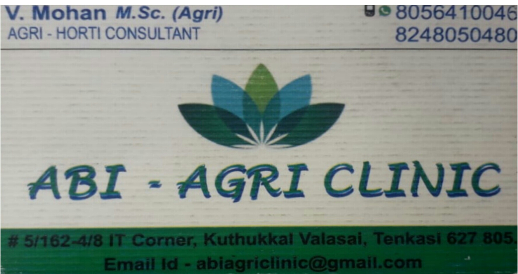 ABI - AGRI CLINIC (Agri farm development) - 8056410046