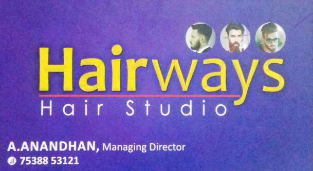 HAIR WAYS MAN'S BEAUTY SALOON KARAIKUDI