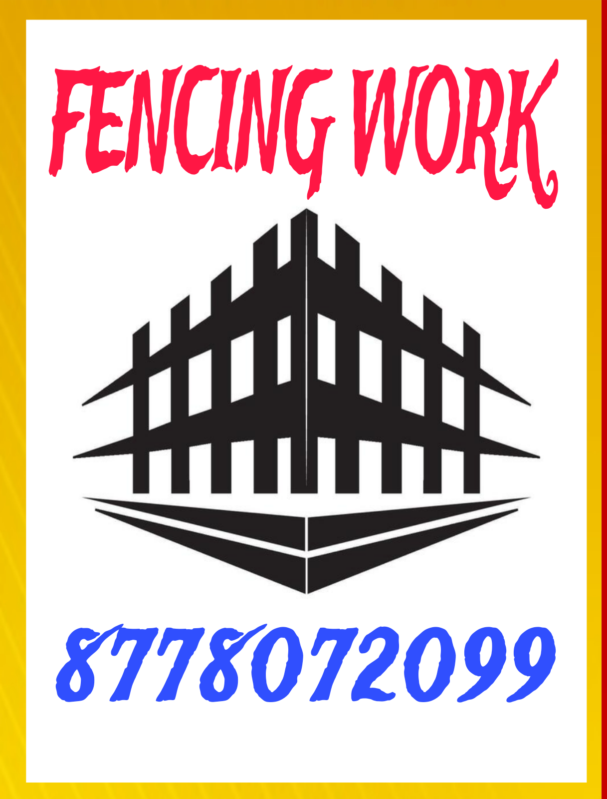 TAMILNADU FENCING WORK