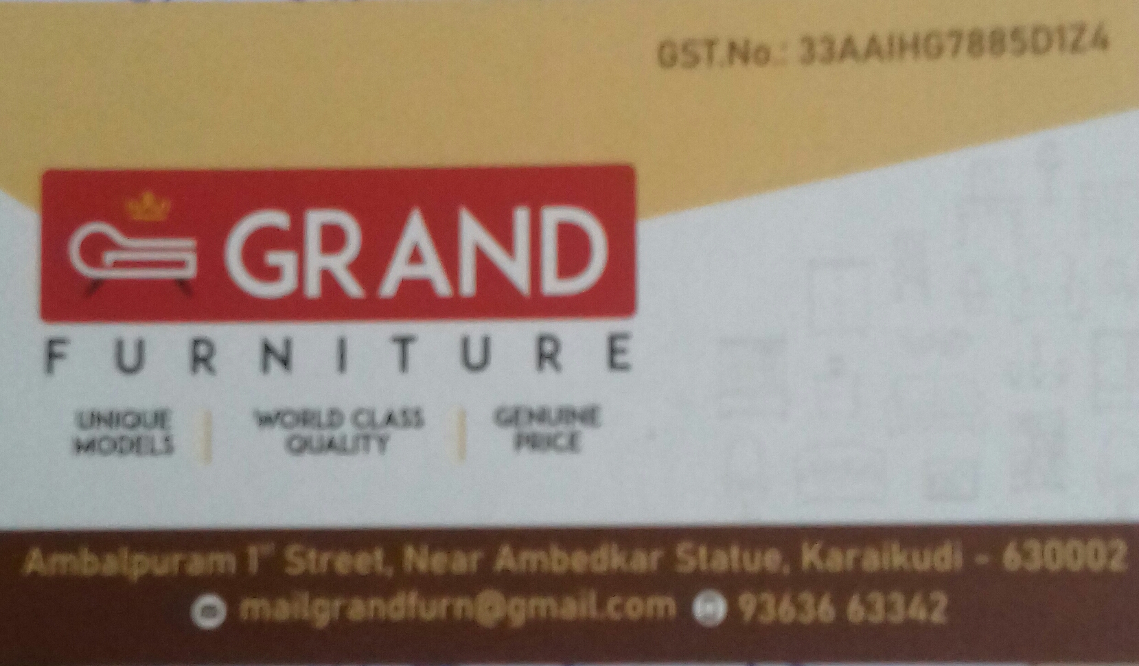 GRAND FURNITURE KARAIKUD