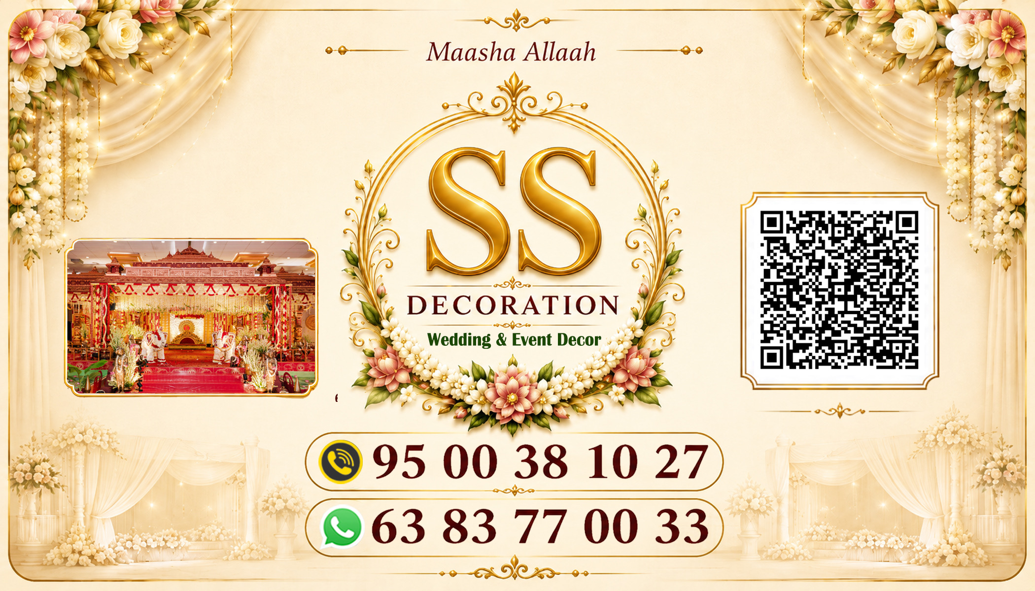 SS WEDDING DECORATION